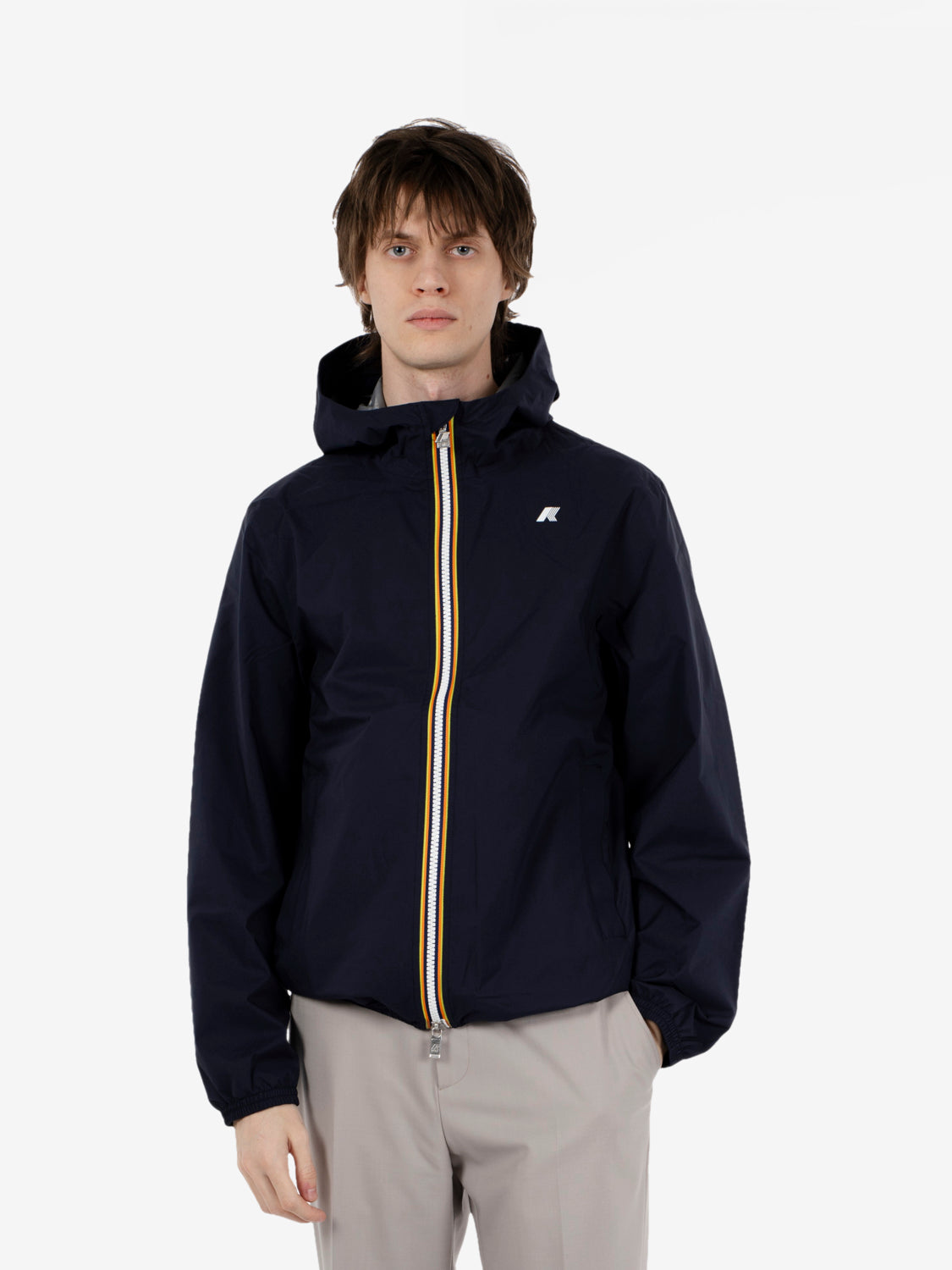 Jack Stretch Dot blue depth