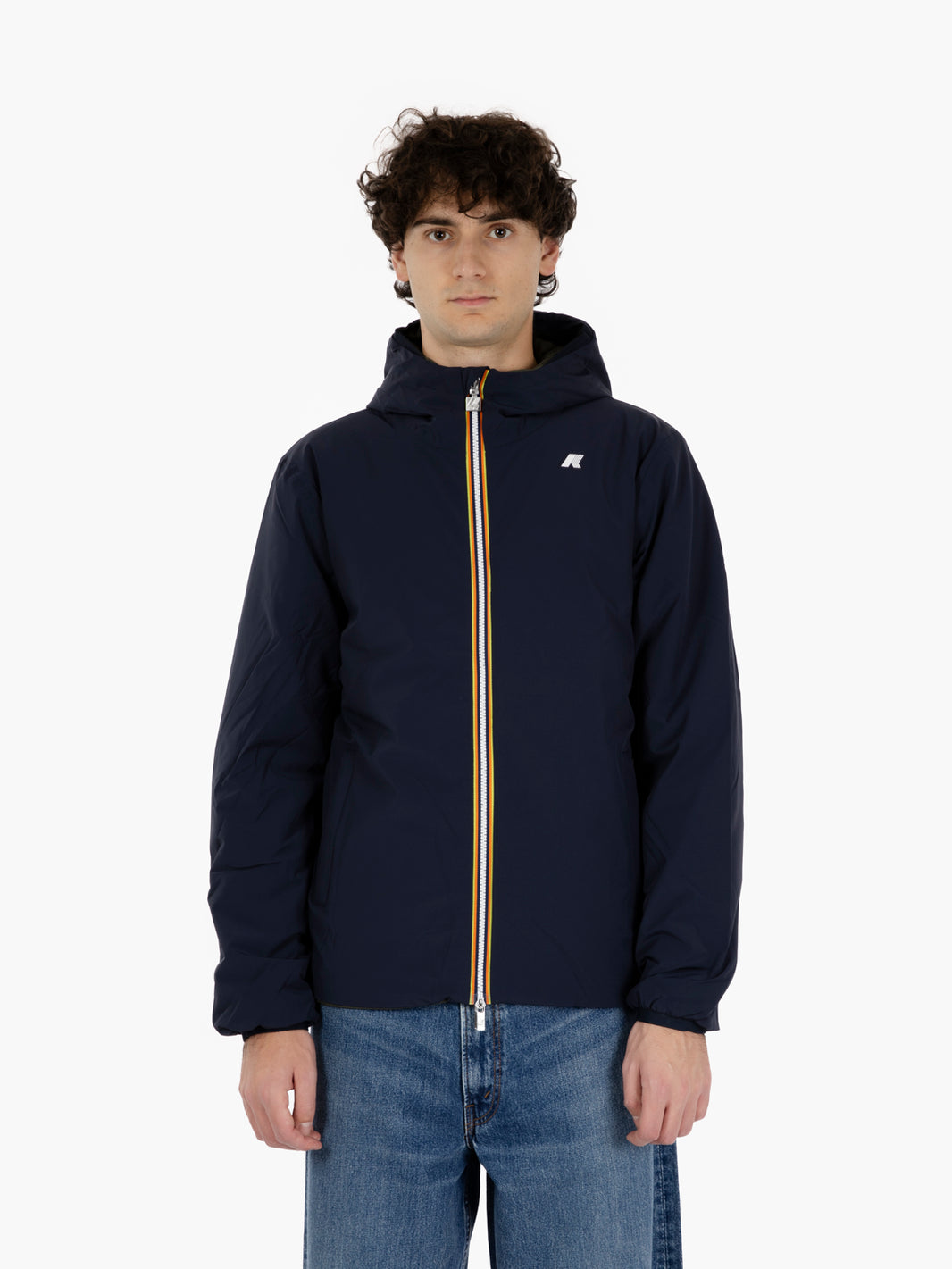 ST warm double blue / green jacket