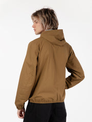 K-WAY - Jacket stretch dot brown corda