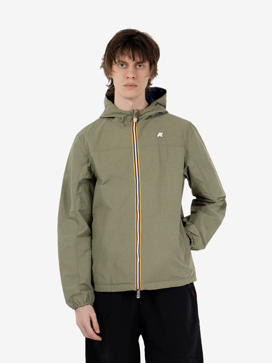 Jake cotton double green lichen / blue