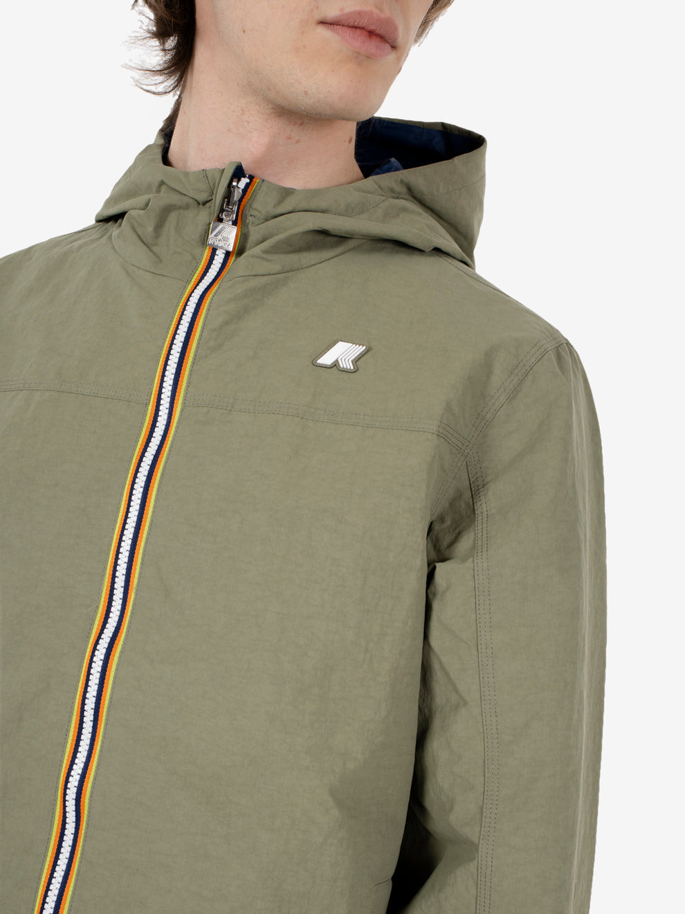 Jake cotton double green lichen / blue
