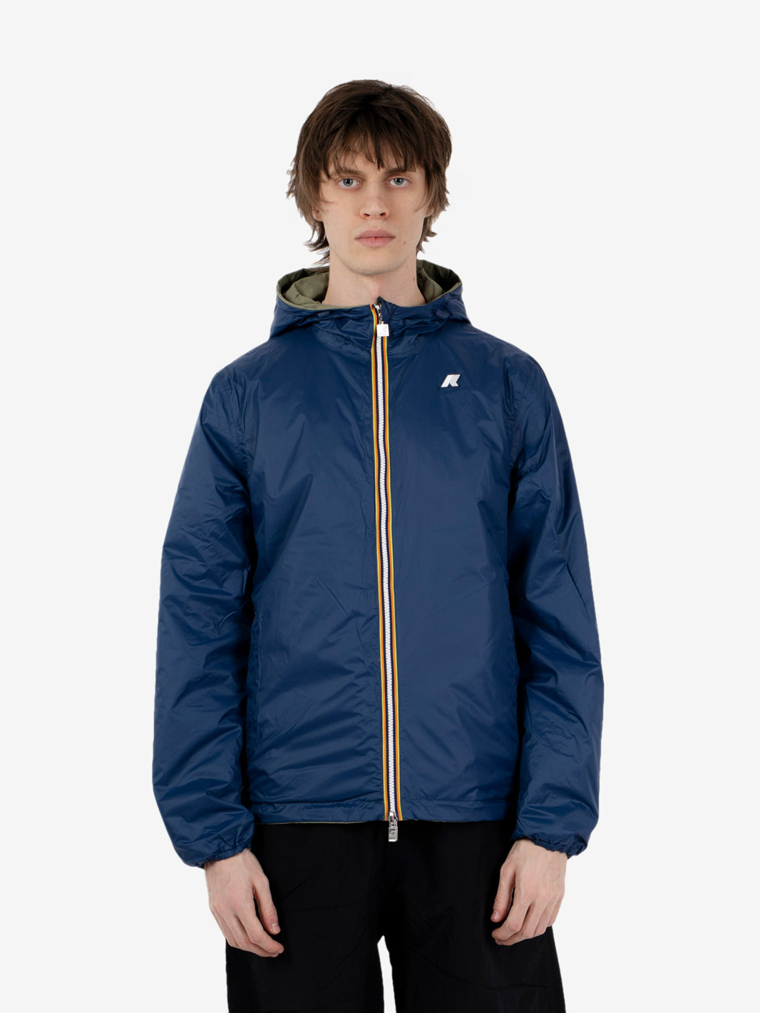 Jake cotton double green lichen / blue