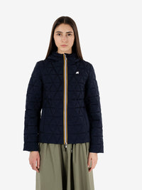 Lil Diamond quilted warm blue