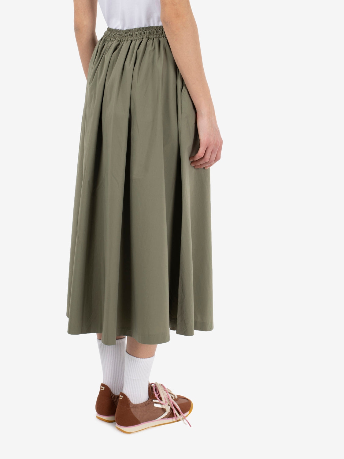 Mosella light poplin tech green lichen