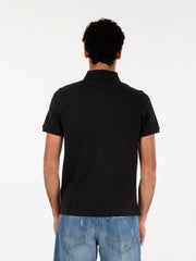 K-WAY - Polo maniche corte Amedee black pure