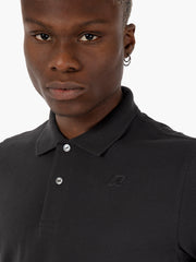 K-WAY - Polo maniche corte Amedee black pure
