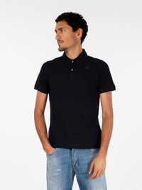 Amedee blue depth short sleeve polo
