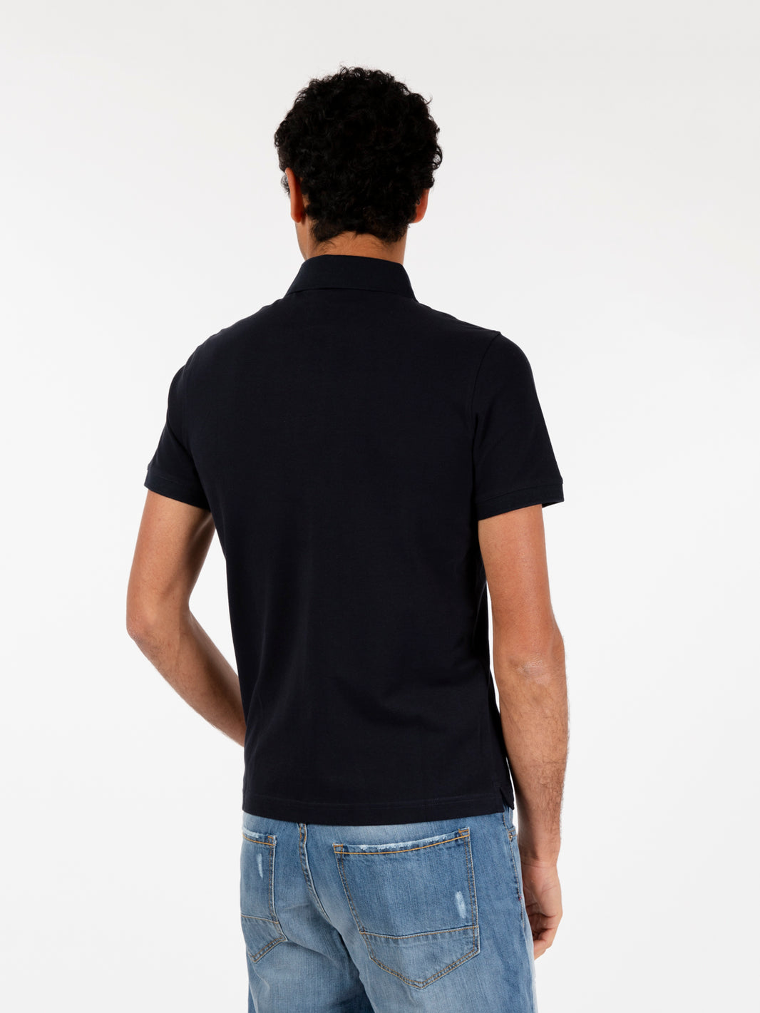 Polo maniche corte Amedee blue depth