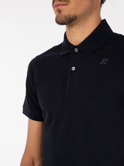 K-WAY - Polo maniche corte Amedee blue depth