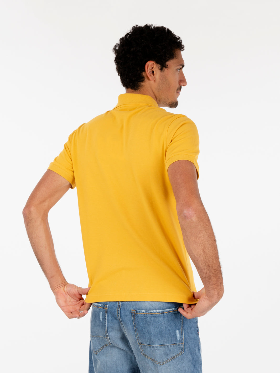 Polo maniche corte Amedee mimosa