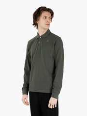 K-WAY - Polo Monju pique green blackish