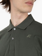 K-WAY - Polo Monju pique green blackish