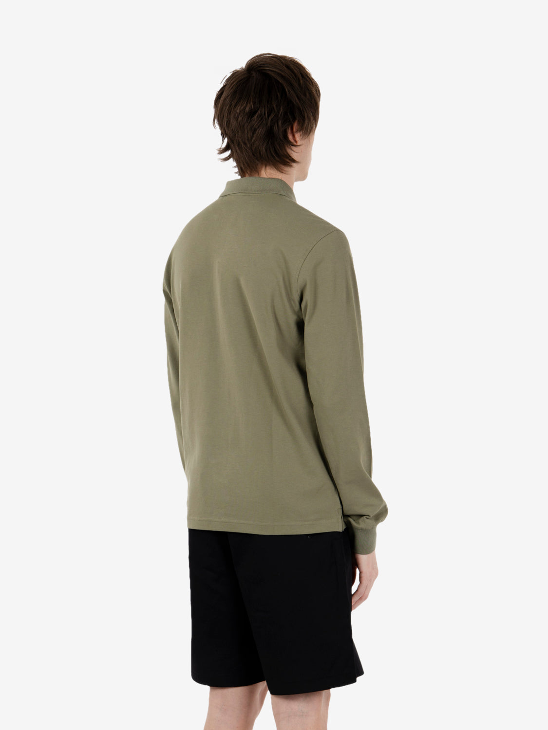 Polo Monju pique green lichen