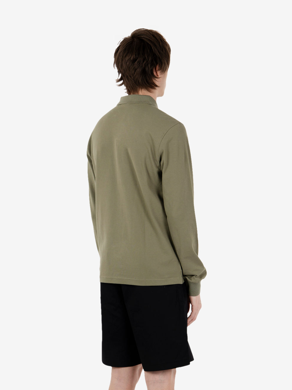 Polo Monju pique green lichen