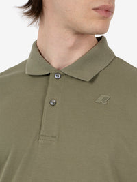 Polo Monju pique green lichen