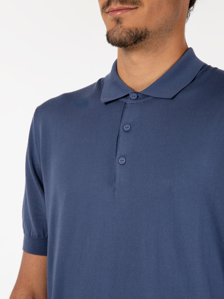 K-WAY - Polo Pleyne blue indigo