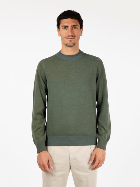 Pullover Brou green A-blue