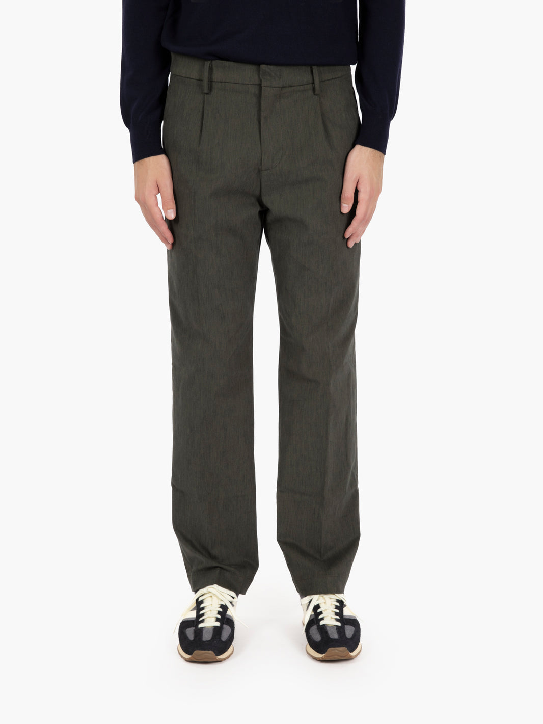 Ralph denim-like chino green blackish