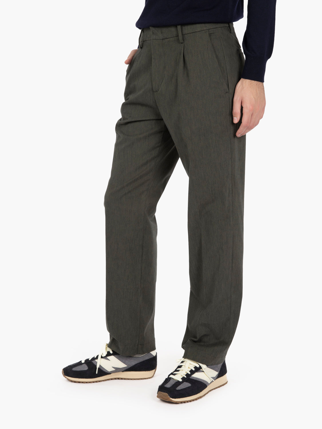 Ralph denim-like chino green blackish