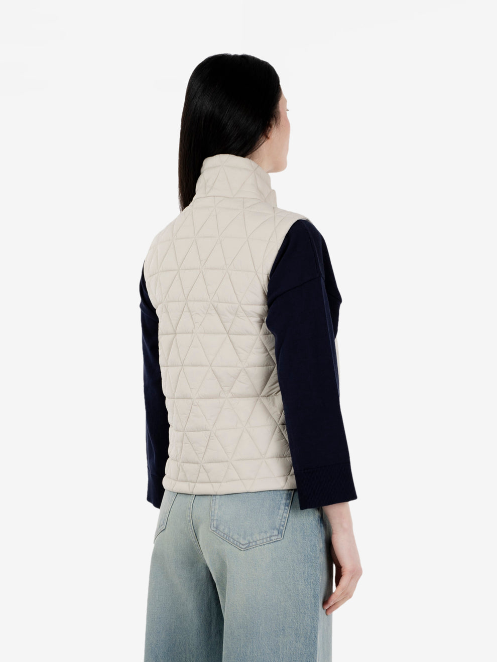 Satine Diamond Quilted warm beige