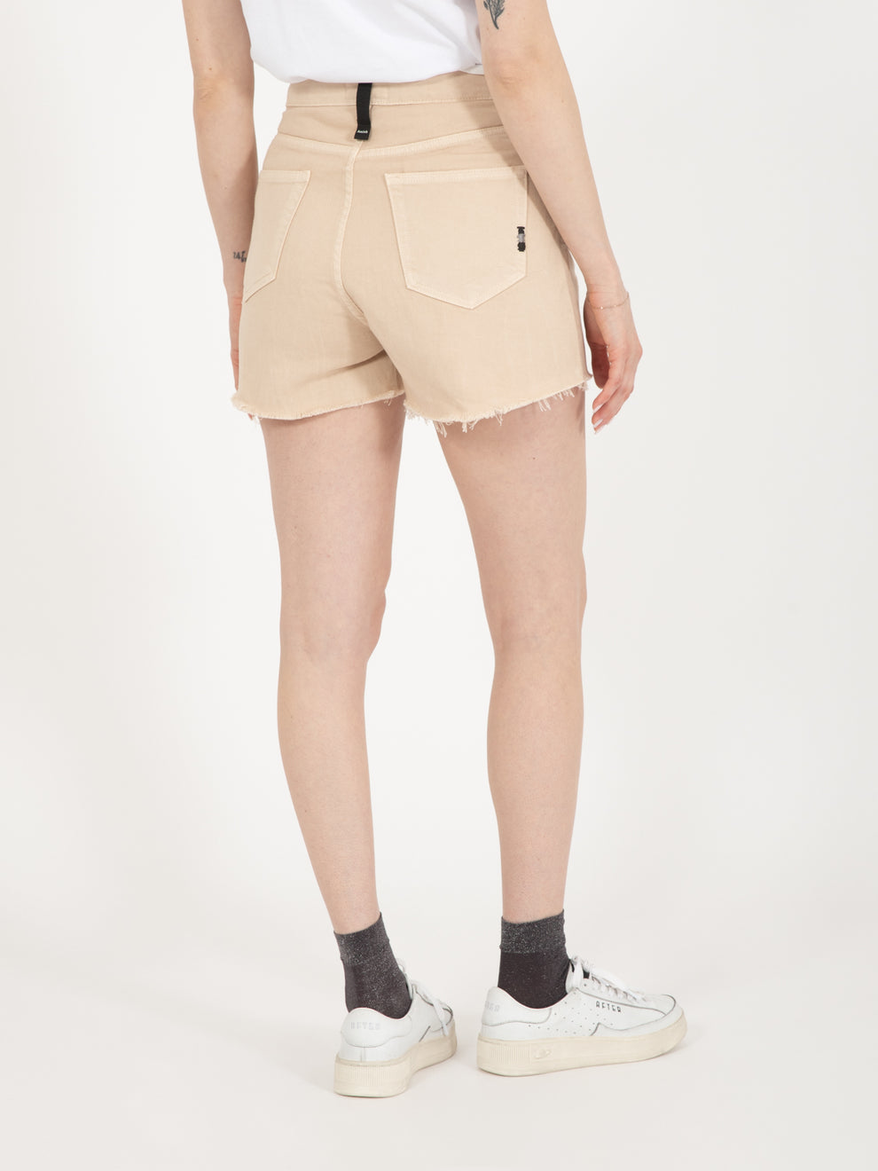 Shorts Ivy bull blush pink crinckle