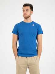 K-WAY - T-shirt Le vrai Edouard blue royal marine