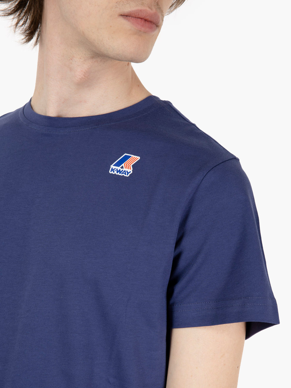 T-shirt Le vrai Edouard deep cobalt