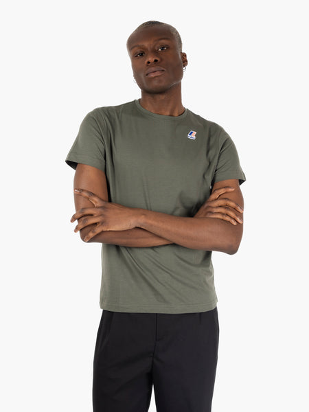 T-shirt Le vrai Edouard green blackish