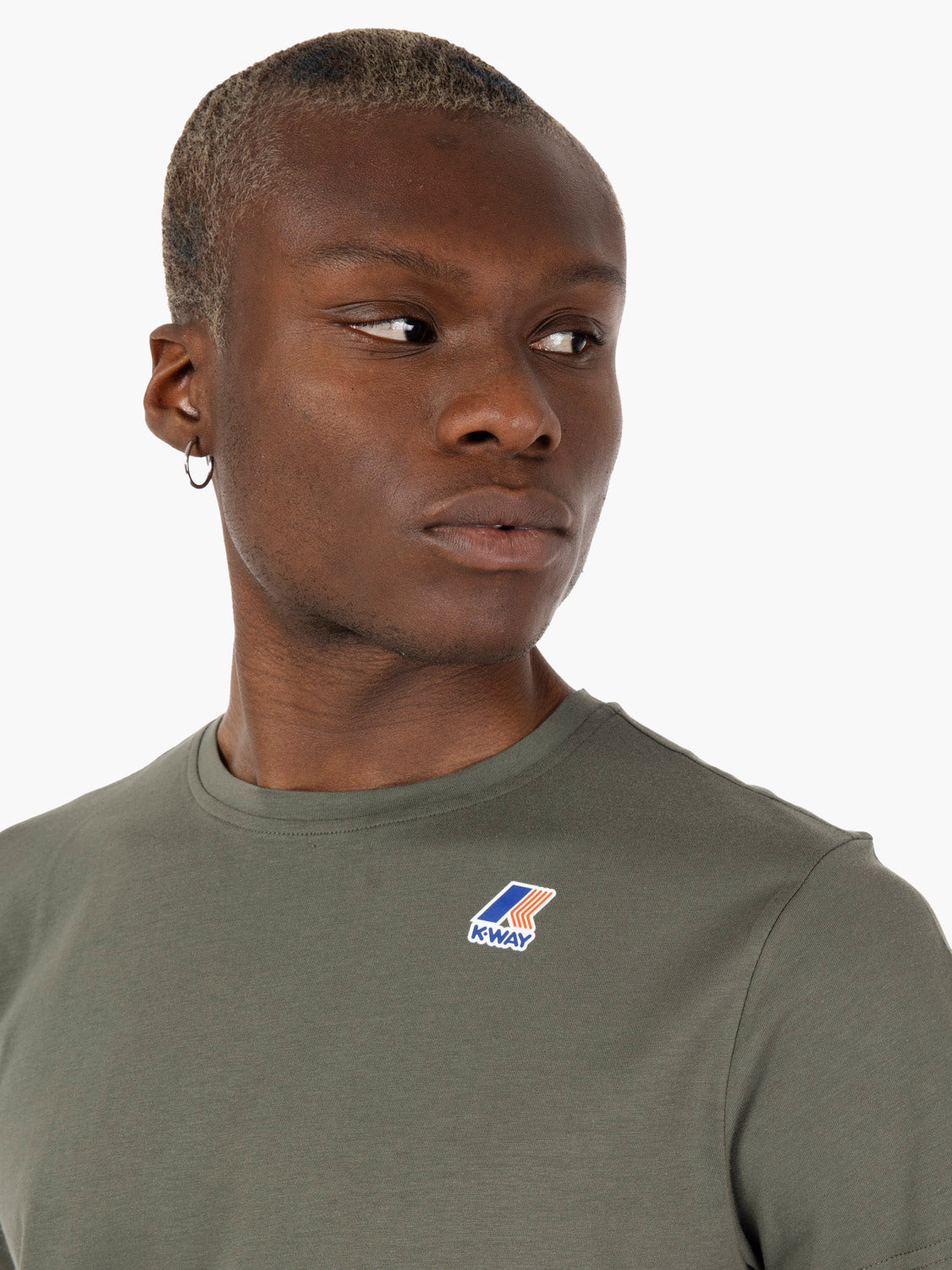 T-shirt Le vrai Edouard green blackish