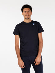 K-WAY - T-shirt Le vrai Edouard navy