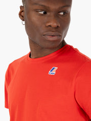 K-WAY - T-shirt Le vrai Edouard red
