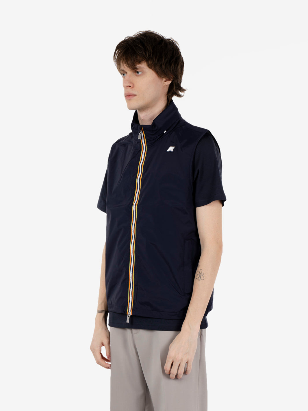 Valen Stretch nylon jersey blue depth