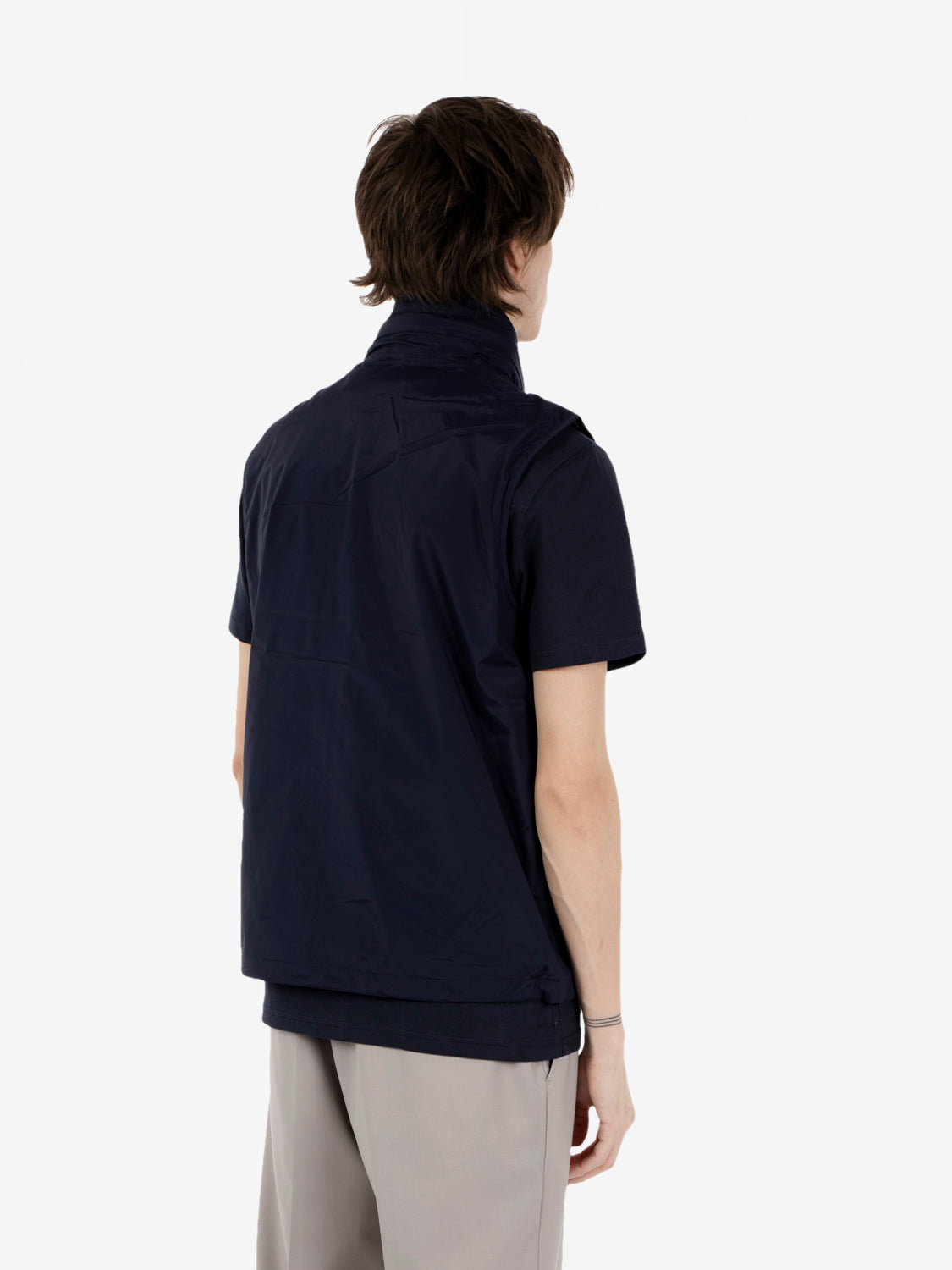 Valen Stretch nylon jersey blue depth