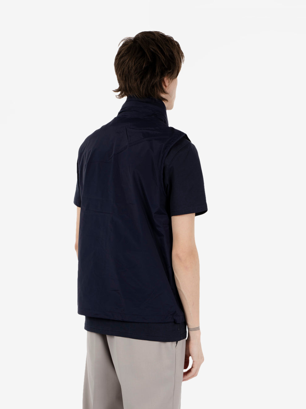 Valen Stretch nylon jersey blue depth