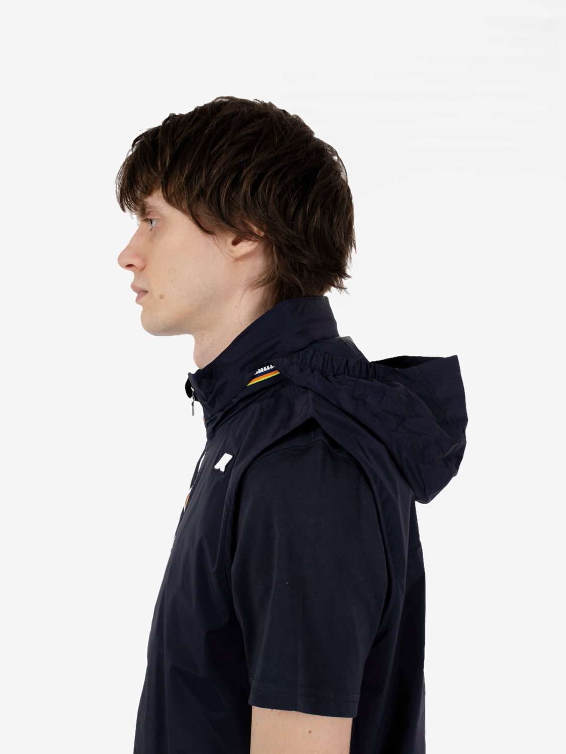 Valen Stretch nylon jersey blue depth