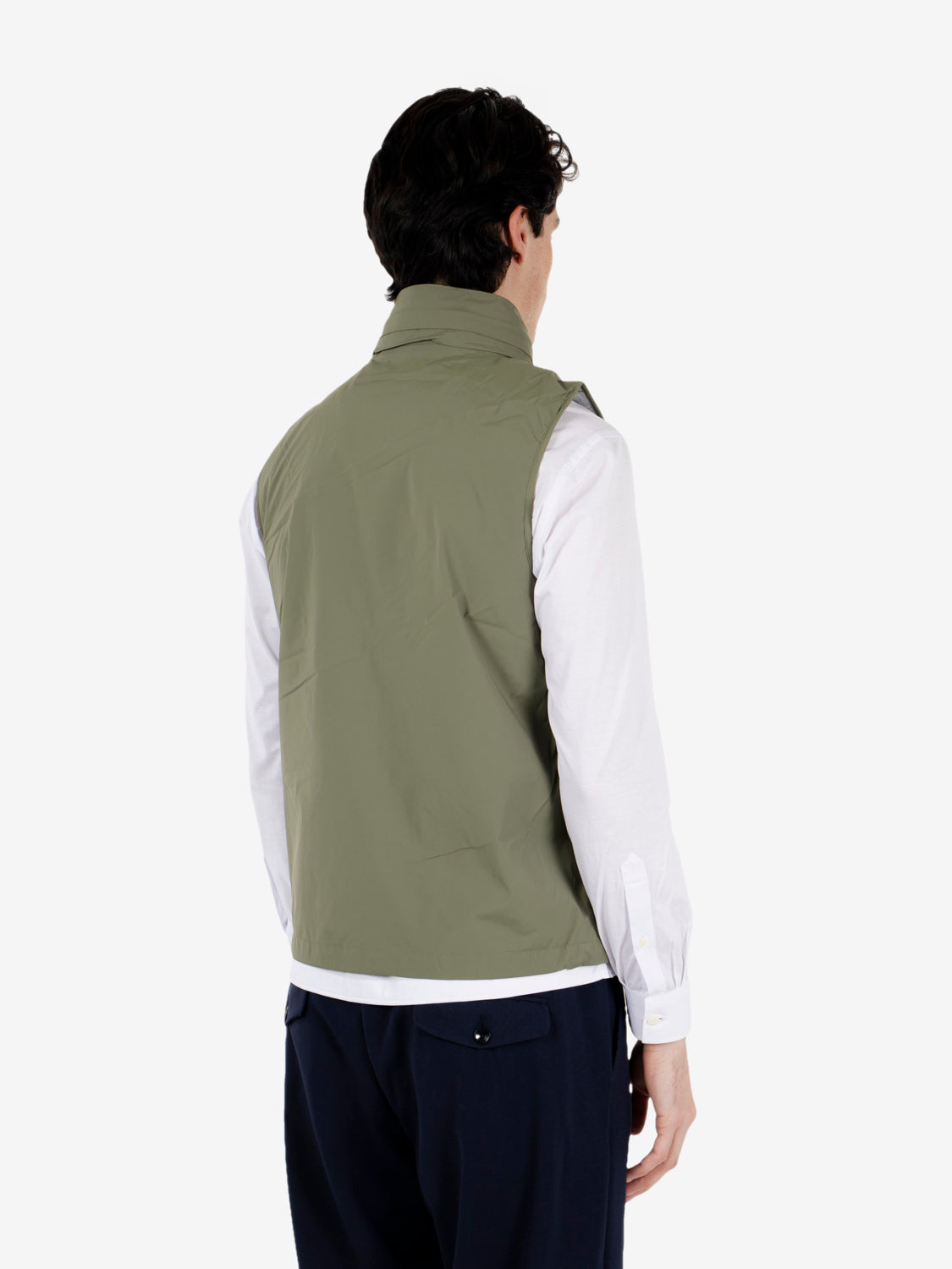 Valen Stretch nylon jersey green lichen