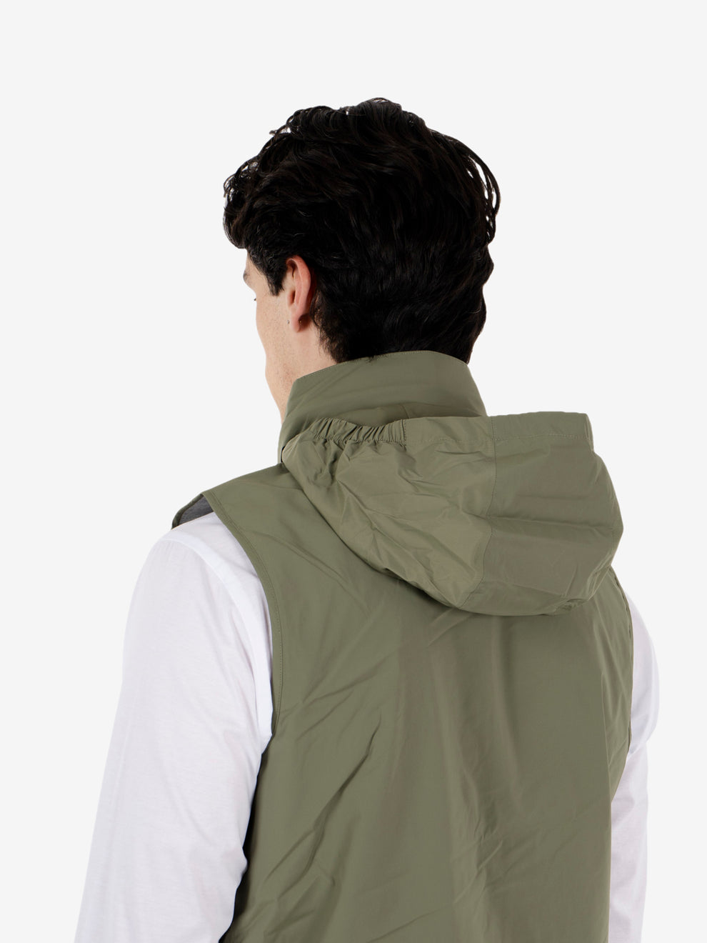 Valen Stretch nylon jersey green lichen