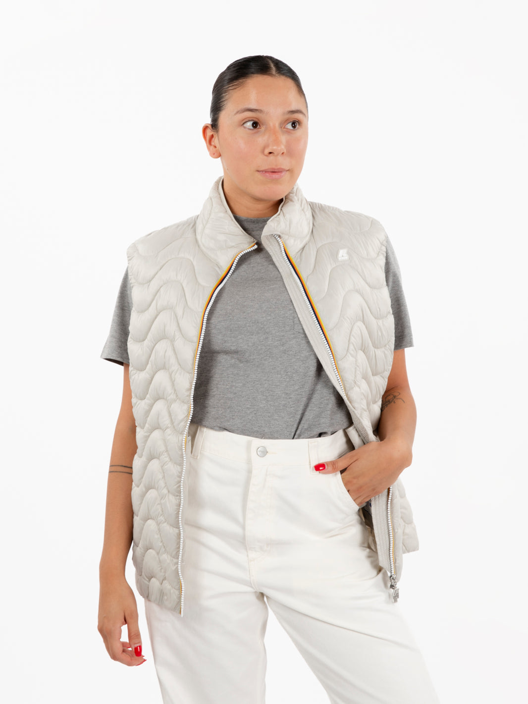 Viole Quilted warm beige LT