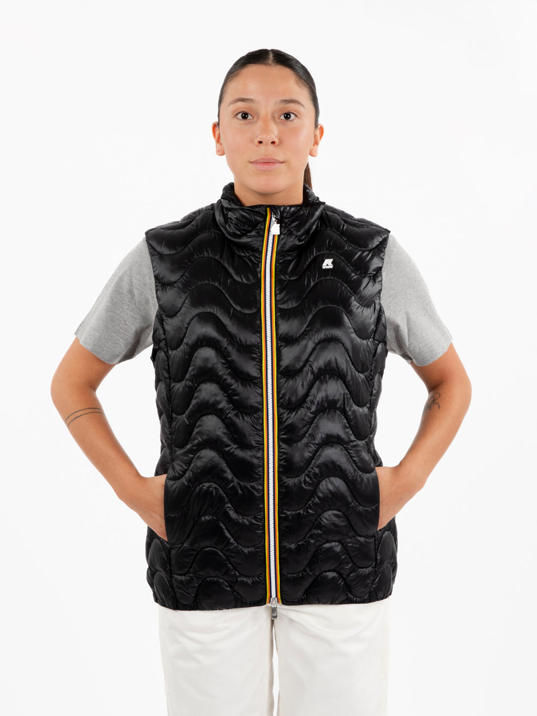 Viole Quilted warm black pure