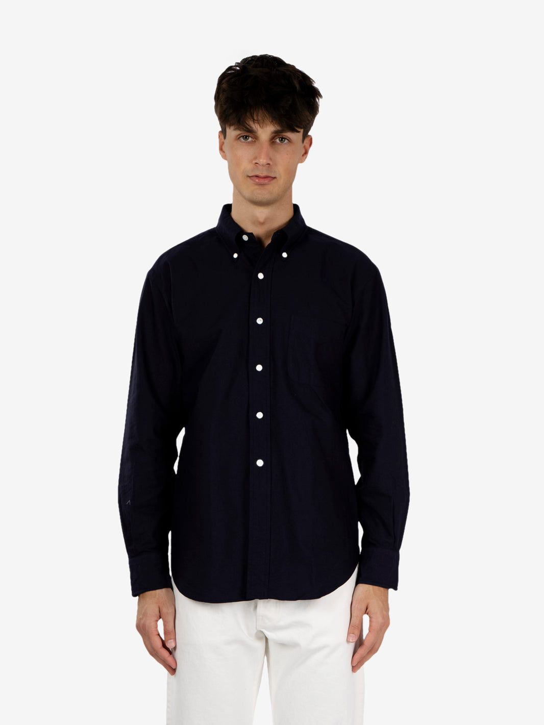 Vintage Ivy button-down oxford navy