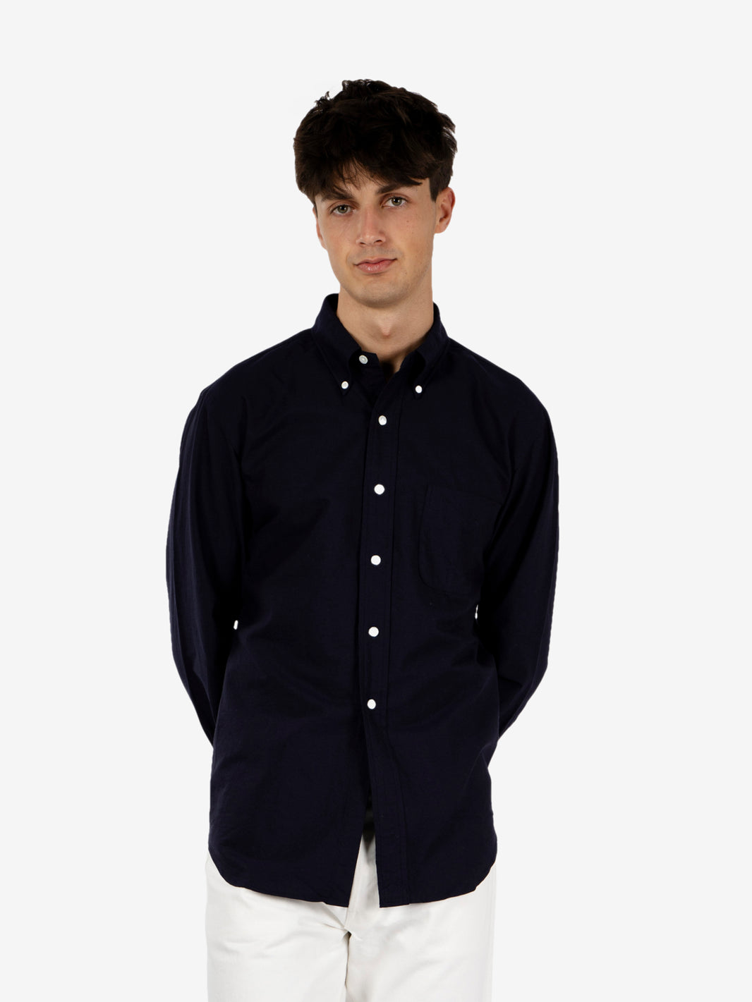 Vintage Ivy button-down oxford navy