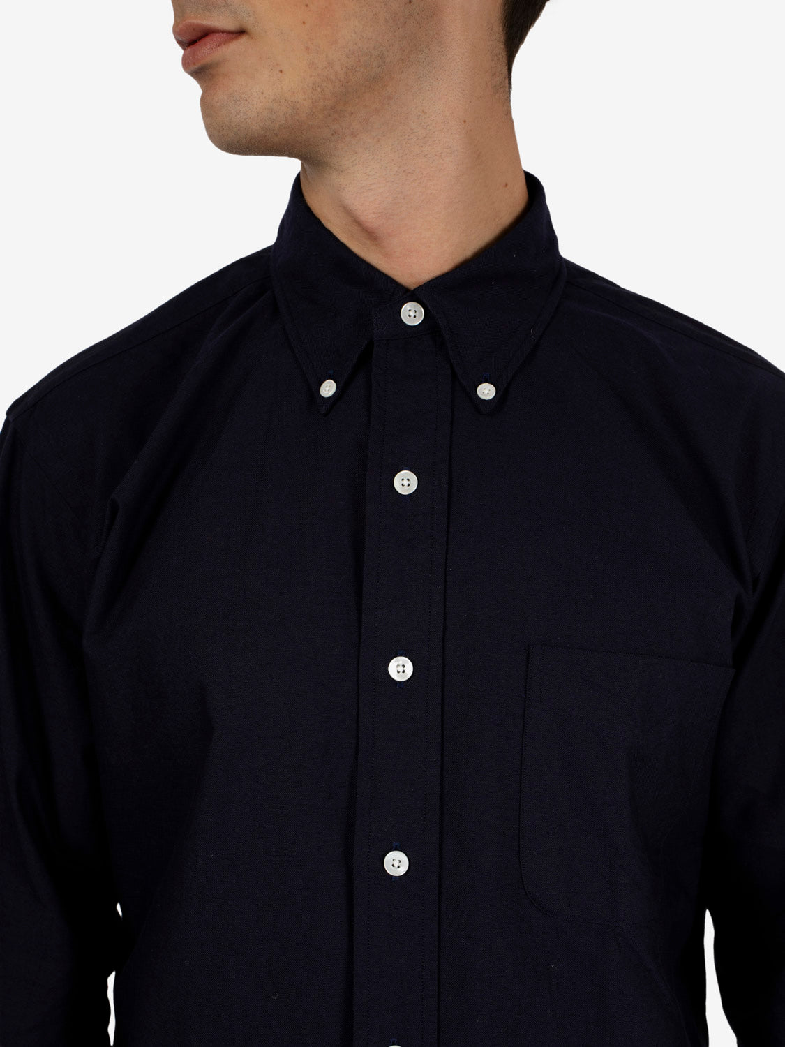 Vintage Ivy button-down oxford navy