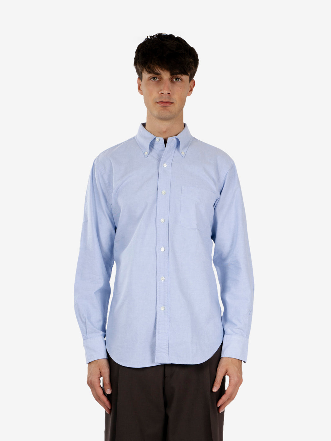 Vintage Ivy button-down oxford blue