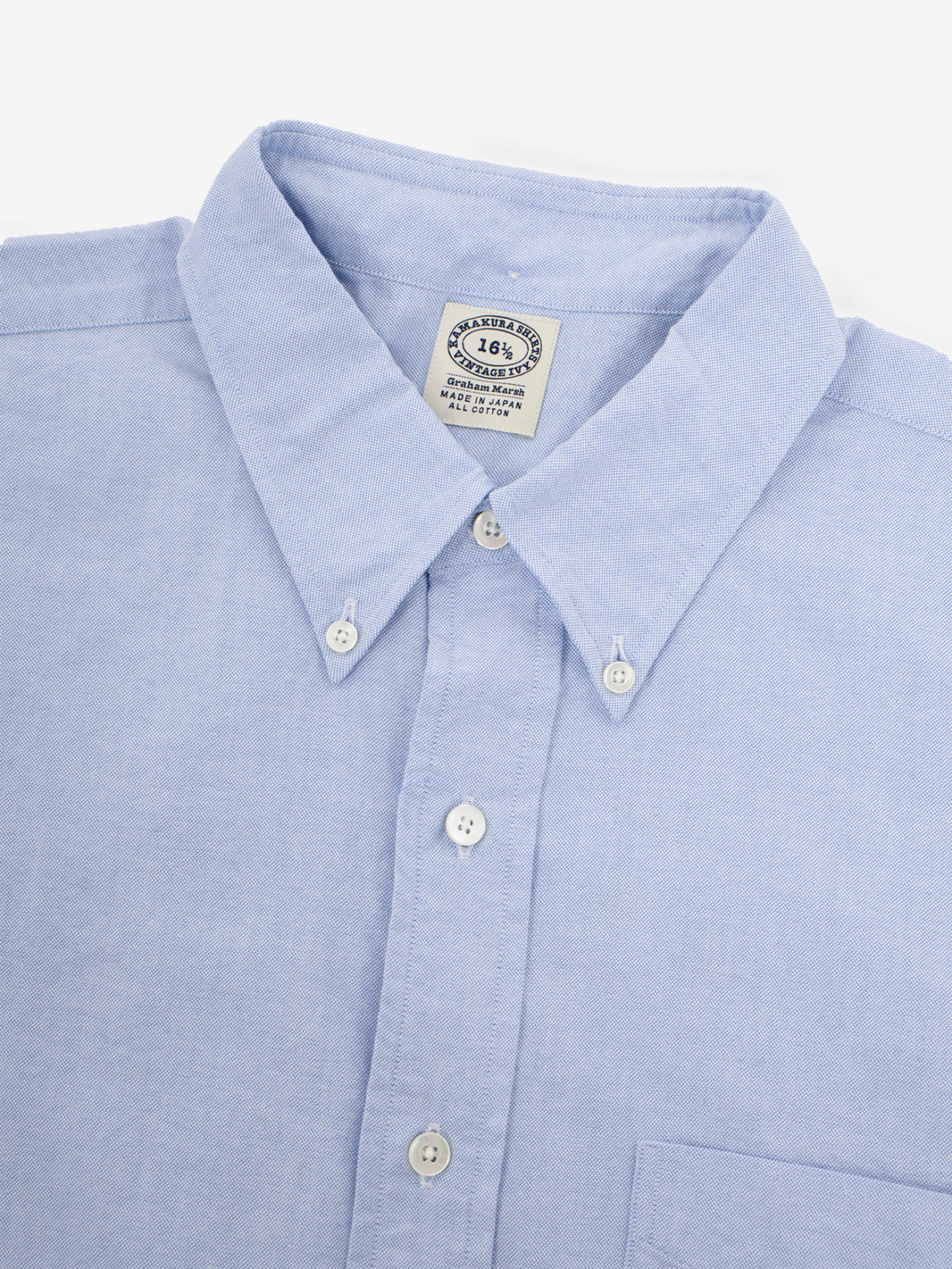 Vintage Ivy button down oxford blue