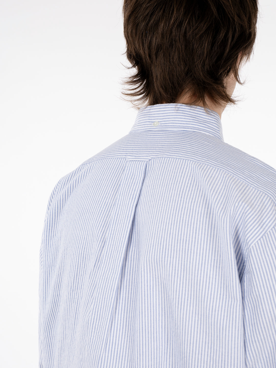 Vintage Ivy button down stripes blue