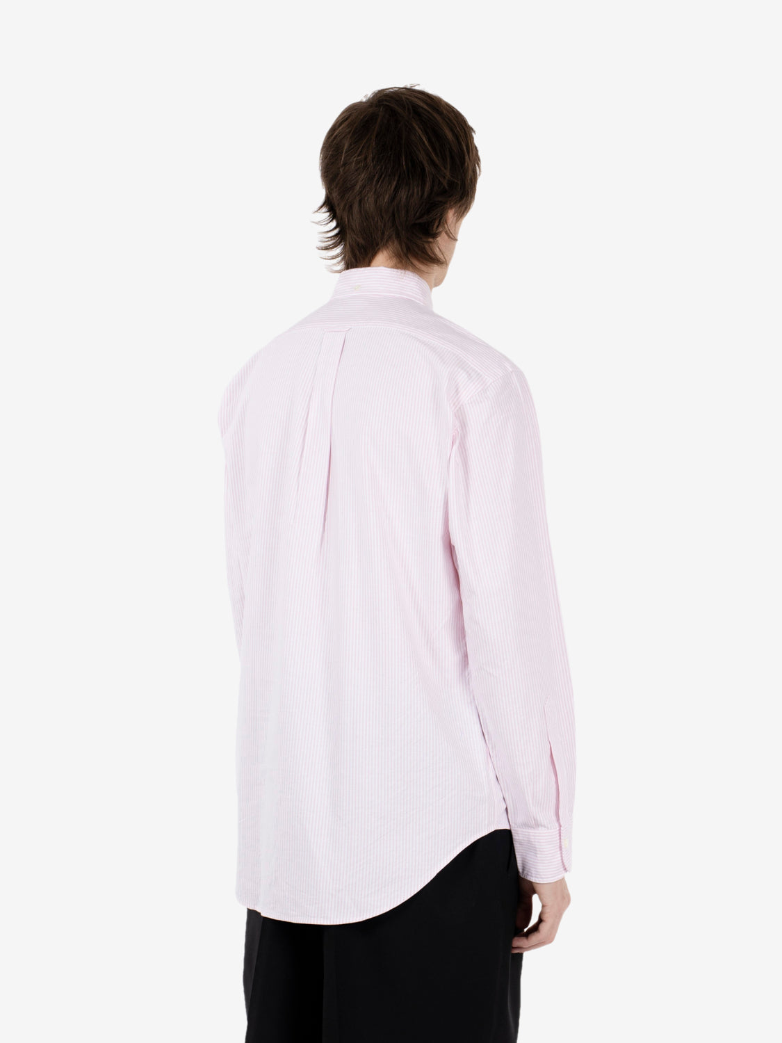 Vintage Ivy button down stripes pink