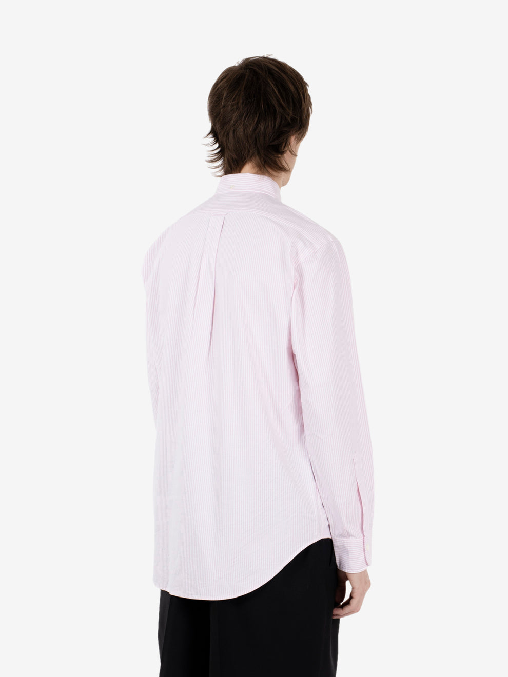 Vintage Ivy button down stripes pink