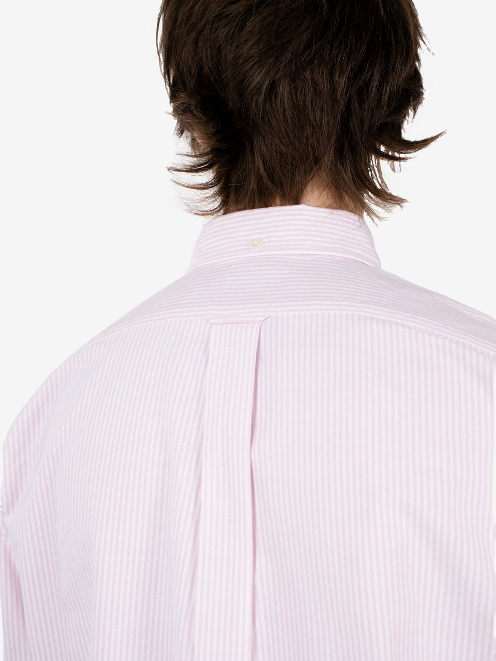 Vintage Ivy button down stripes pink