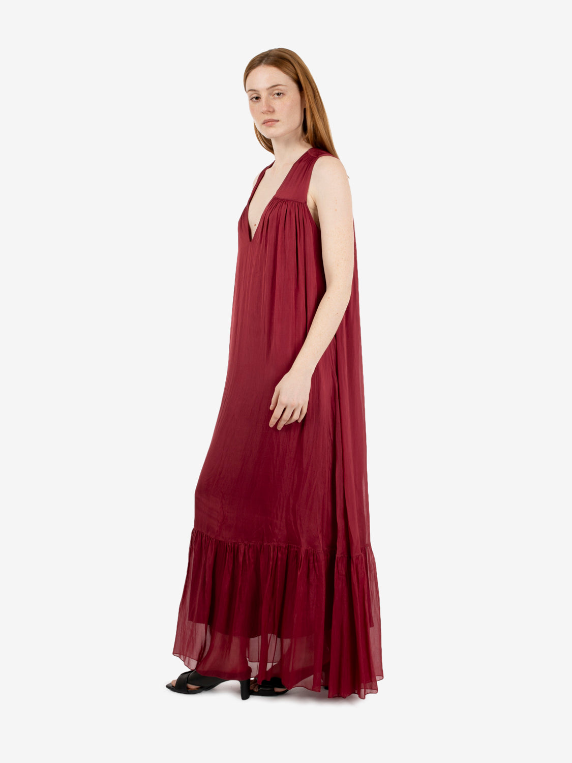 Long Indian muslin dress