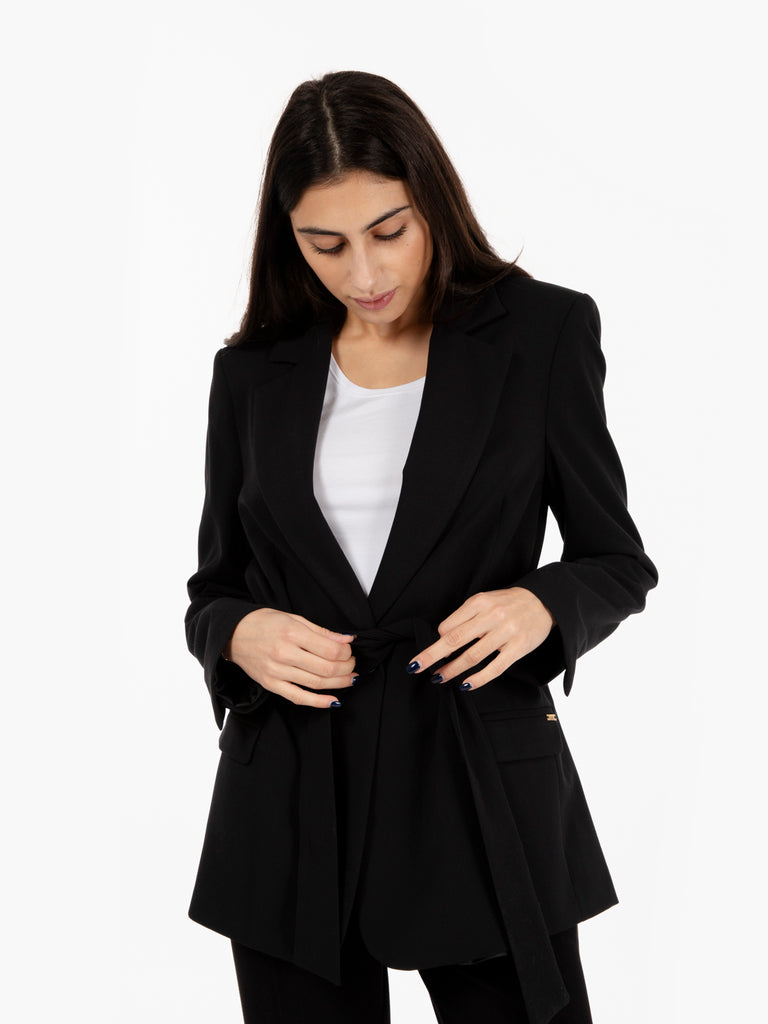 KAOS - Blazer con fusciacca nero